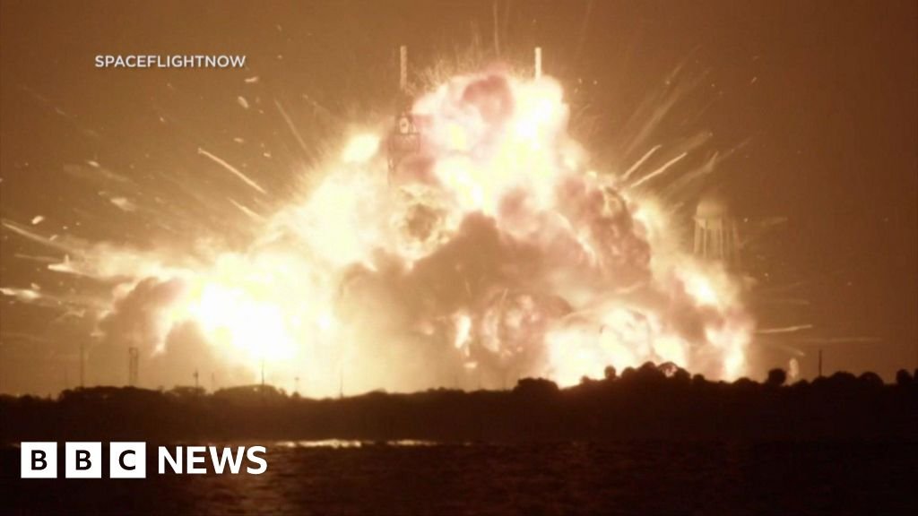 Exploding rocket casts doubts over Nasa's Moon plansExplosion of Blue Origin rocket is a setback for the company and for Nasa's Moon plans.2 hrs agoScience & Environment Exploding rocket casts doubts over Nasa's Moon plansExplosion of Blue Origin rocket is a setback for the company and for Nasa's Moon plans.2 hrs agoScience & Environment