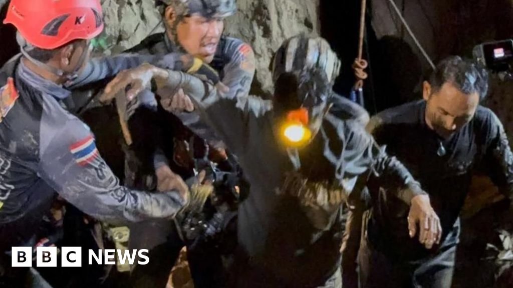 First of five men found alive in flooded Laos cave rescuedThe bedraggled man was led to safety by rescuers after nine days stranded in the cavern3 hrs agoAsia First of five men found alive in flooded Laos cave rescuedThe bedraggled man was led to safety by rescuers after nine days stranded in the cavern3 hrs agoAsia
