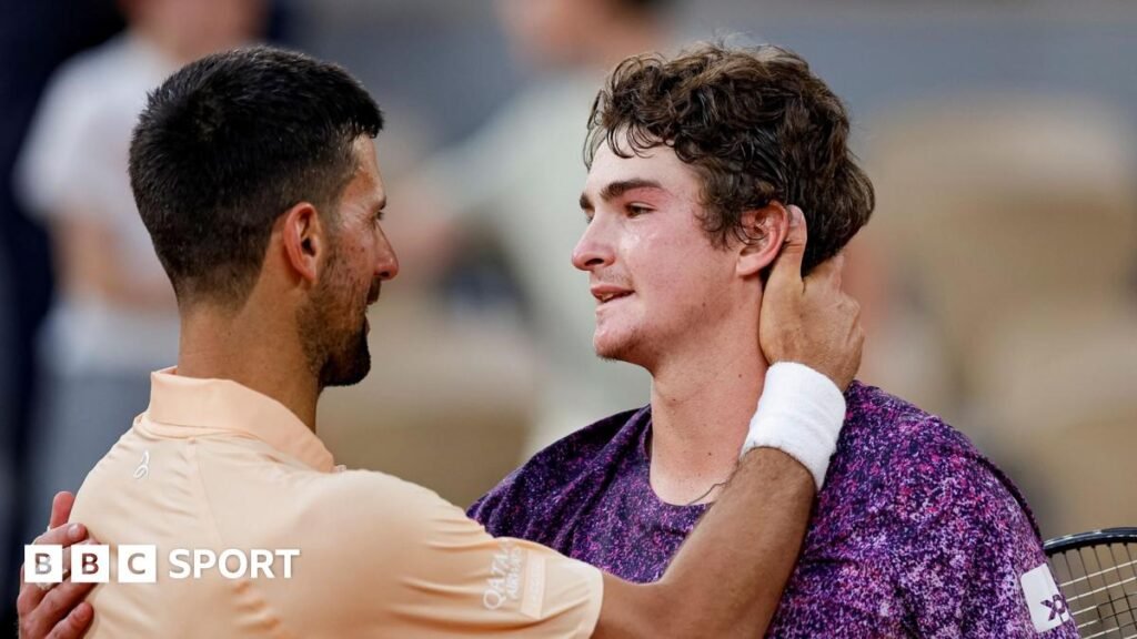 The clearest sign Father Time is closing in on Djokovic?Why Novak Djokovic's French Open exit is another golden opportunity lost for the 39-year-old - as teenager Joao Fonseca comes of age. 7 hrs agoTennis