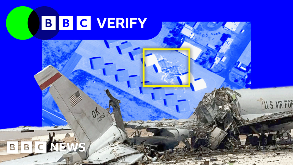 Iran attacks damage 20 US military sites since start of war, satellite images showAnalysts told BBC Verify that Tehran's strikes were more extensive than publicly acknowledged.49 mins agoMiddle East Iran attacks damage 20 US military sites since start of war, satellite images showAnalysts told BBC Verify that Tehran's strikes were more extensive than publicly acknowledged.49 mins agoMiddle East