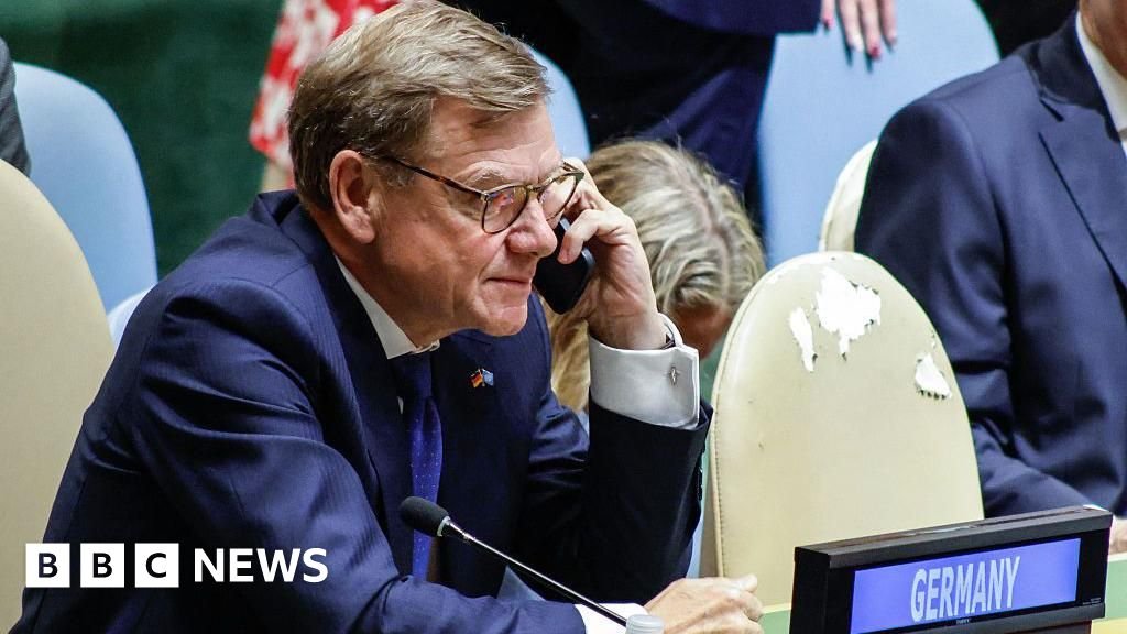 Germany blames Russia for 'bitter defeat' in UN Security Council bidJohann Wadephul said it was "no secret" Russia had stirred up sentiment against Germany over its support for Ukraine.34 mins agoEurope Germany blames Russia for 'bitter defeat' in UN Security Council bidJohann Wadephul said it was "no secret" Russia had stirred up sentiment against Germany over its support for Ukraine.34 mins agoEurope