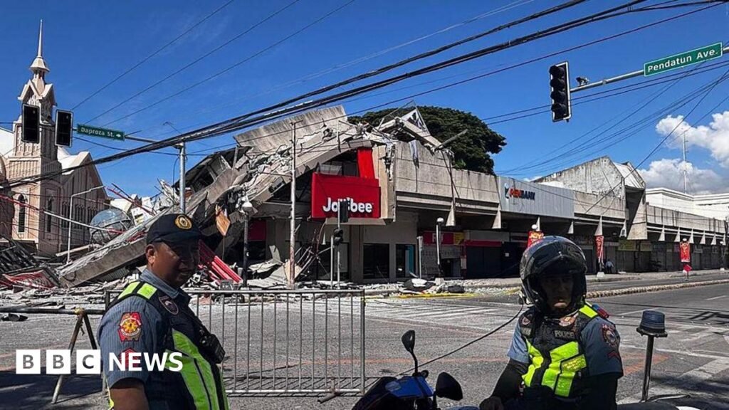LIVEBuildings collapse in Philippines and tsunami evacuations ordered after powerful earthquakeThe 7.8 magnitude quake hits offshore in the southern island of Mindanao prompting tsunami warnings in the Philippines, Japan, and Indonesia.