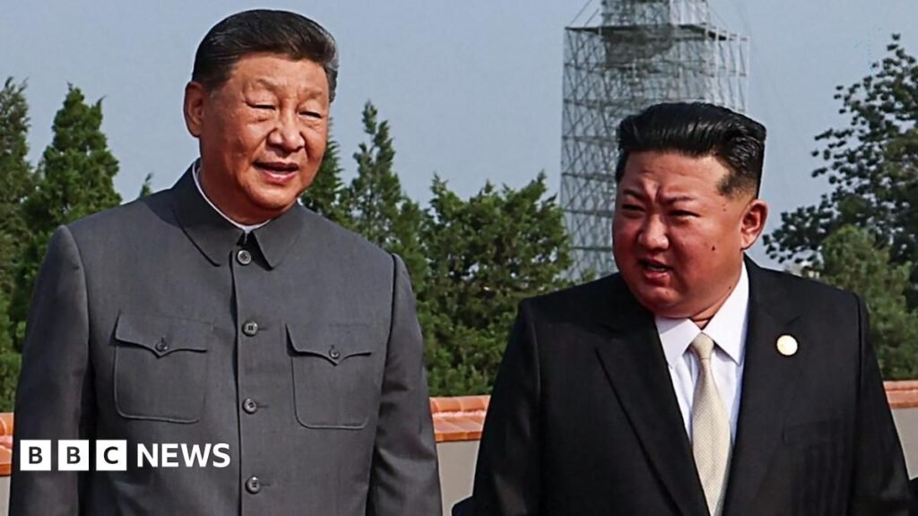 LIVEXi Jinping lands in North Korea to meet Kim Jong Un in rare visitThe Chinese leader is making his first official visit since 2019, as Beijing attempts to reassert sway over Pyongyang.