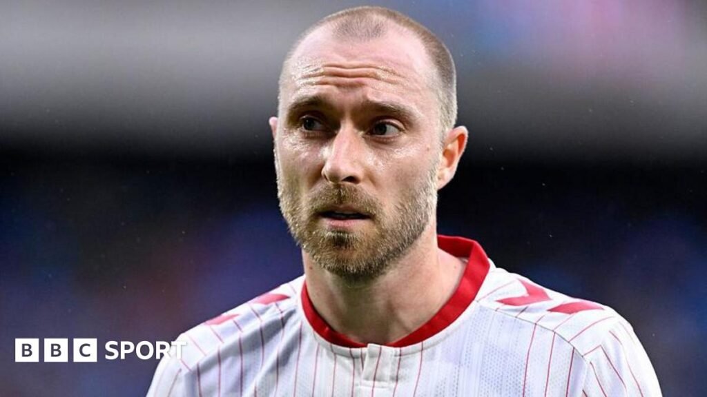 Eriksen 'in good spirits' after collapseChristian Eriksen is "in good spirits" following his collapse against Ukraine and is expected to be discharged from hospital soon, says Denmark's national team doctor Morten Boesen.2 hrs agoDenmark