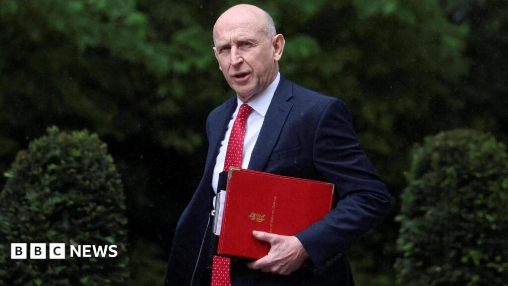 LIVEUK Defence Secretary John Healey resigns over military spending plansIn a letter to the prime minister, he says the defence investment plan "does not give our forces the resources they need". LIVEUK Defence Secretary John Healey resigns over military spending plansIn a letter to the prime minister, he says the defence investment plan "does not give our forces the resources they need".