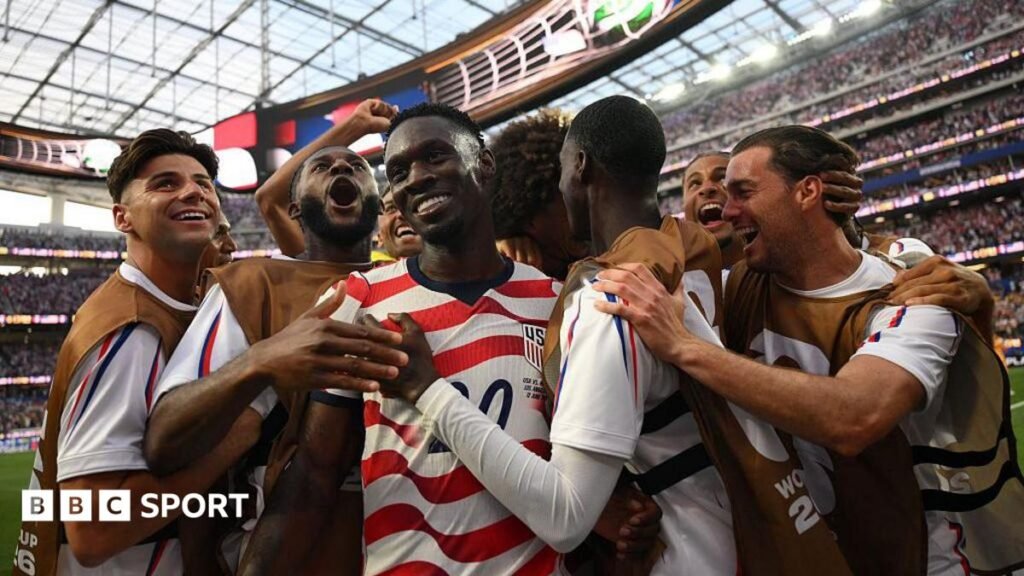 USA start tournament in style – but will they finally join the elite?If there were any doubts the USA were ready to live up to the pressure of being a World Cup host, they were dispelled in a 4-1 win over Paraguay.7 hrs agoUSA USA start tournament in style - but will they finally join the elite?If there were any doubts the USA were ready to live up to the pressure of being a World Cup host, they were dispelled in a 4-1 win over Paraguay.7 hrs agoUSA