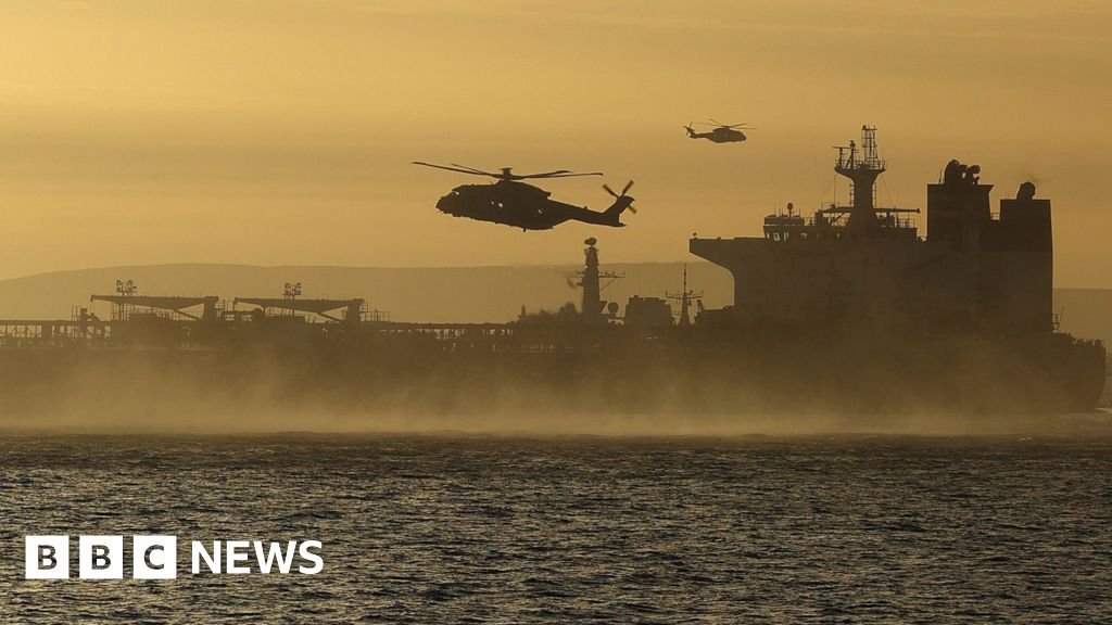 Watch: British forces intercept sanctioned oil tankerBritish armed forces boarded a Russian shadow fleet oil tanker in the English Channel.18 mins agoUK Watch: British forces intercept sanctioned oil tankerBritish armed forces boarded a Russian shadow fleet oil tanker in the English Channel.18 mins agoUK