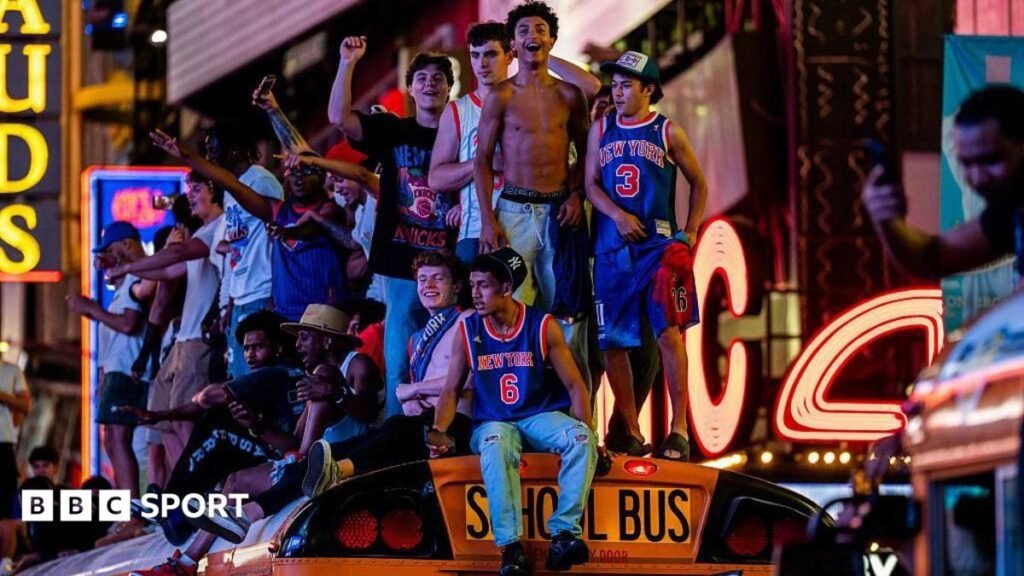 The US sporting triumph that is overshadowing the World CupThe football World Cup has taken a back seat in New York as the Knicks win their first NBA title in 53 years.6 hrs agoWorld Cup