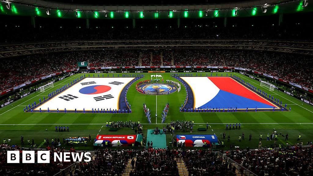Man apologises for making racist gesture at Korean in World Cup matchHe was caught pulling the corners of his eyes at a South Korean influencer during the match in Mexico.58 mins agoWorld Man apologises for making racist gesture at Korean in World Cup matchHe was caught pulling the corners of his eyes at a South Korean influencer during the match in Mexico.58 mins agoWorld