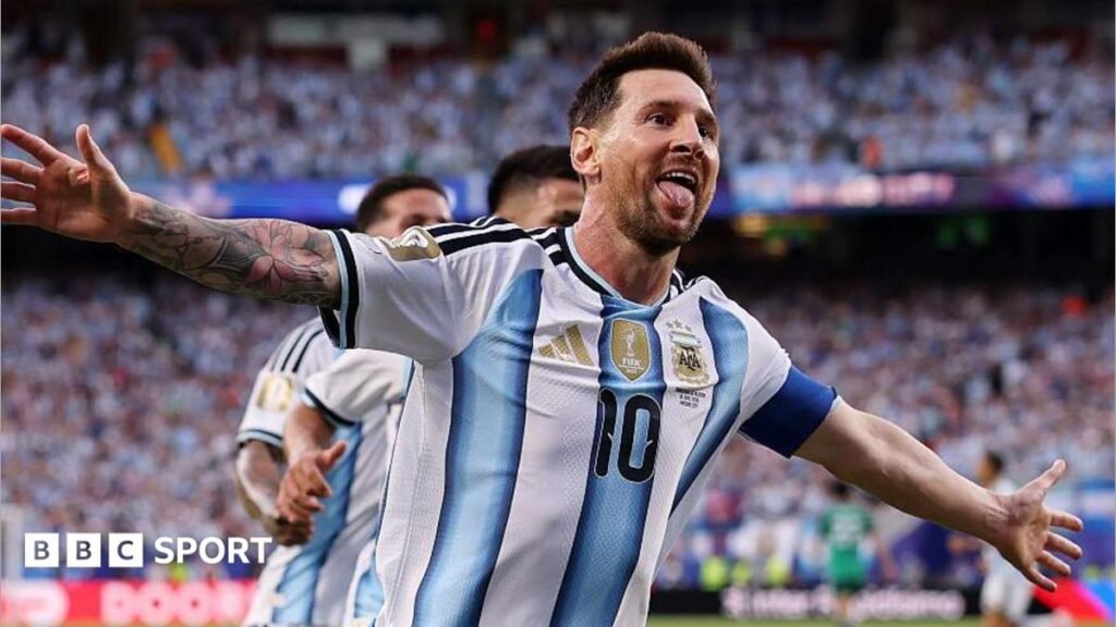 Extraordinary Messi makes more history in masterclass for the agesKylian Mbappe and Erling Haaland both enjoyed a fine start to the World Cup – but on a day packed with superstars, Lionel Messi still took top billing.1 hr agoWorld Cup Extraordinary Messi makes more history in masterclass for the agesKylian Mbappe and Erling Haaland both enjoyed a fine start to the World Cup - but on a day packed with superstars, Lionel Messi still took top billing.1 hr agoWorld Cup