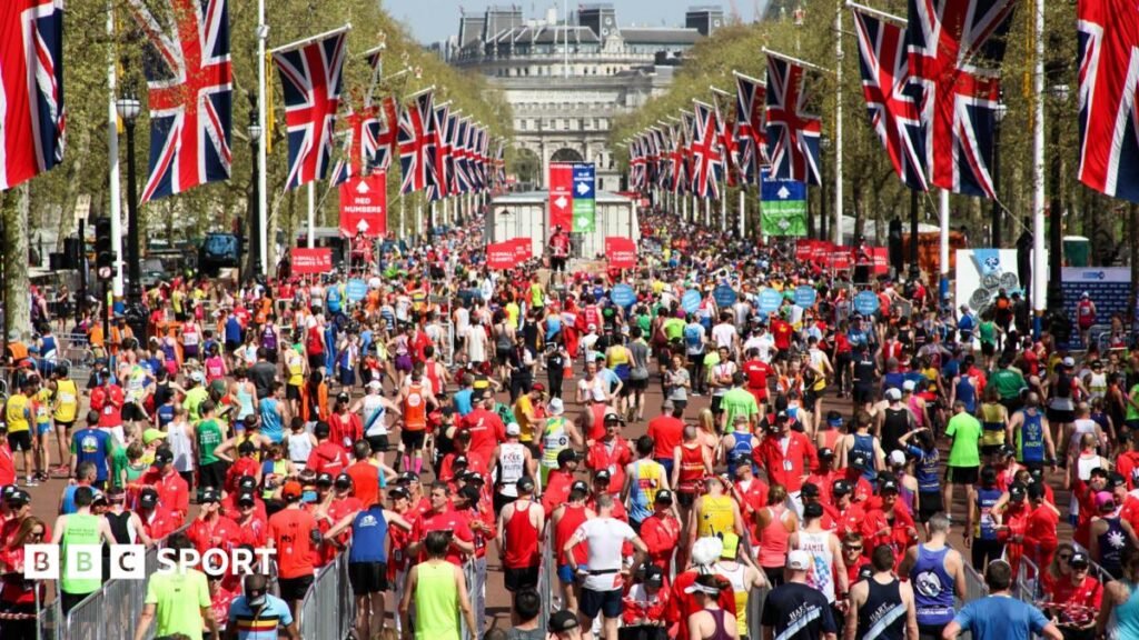 London Marathon to be two-day event in 2027The London Marathon will be held across two days in a special one-off edition of the event in 2027, organisers have confirmed.5 hrs agoAthletics London Marathon to be two-day event in 2027The London Marathon will be held across two days in a special one-off edition of the event in 2027, organisers have confirmed.5 hrs agoAthletics