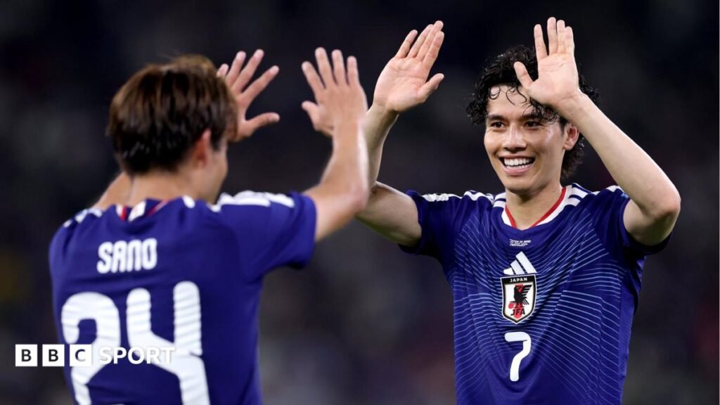 Tunisia out of World Cup after thumping defeat by JapanTunisia are out of the World Cup after a thumping defeat by Japan in Monterrey.