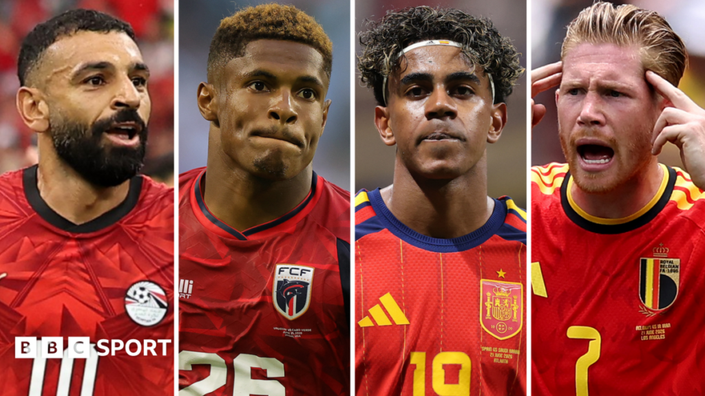 LIVEWorld Cup 2026: 'Spain's main man' – Yamal's first World Cup goalAll the latest reaction from the 2026 Fifa World Cup as Egypt & Spain win, Cape Verde claim draw and Belgium decline. LIVEWorld Cup 2026: 'Spain's main man' - Yamal's first World Cup goalAll the latest reaction from the 2026 Fifa World Cup as Egypt & Spain win, Cape Verde claim draw and Belgium decline.