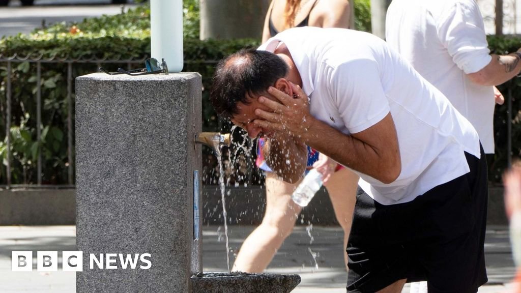 Red heat alerts issued in France, Italy and Spain as 40C temperatures forecastThe heatwave conditions are forecast to intensify in the coming days across central and western Europe.11 hrs agoEurope Red heat alerts issued in France, Italy and Spain as 40C temperatures forecastThe heatwave conditions are forecast to intensify in the coming days across central and western Europe.11 hrs agoEurope