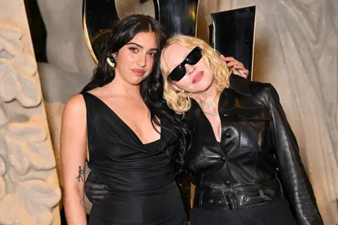 Getty Images Lourdes Leon and her mother, Madonna