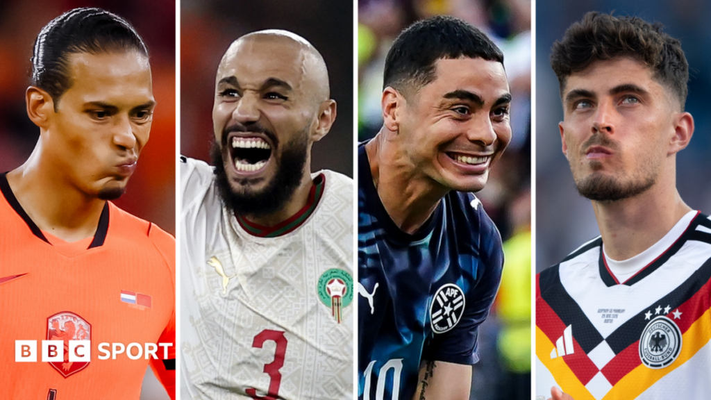 LIVEWorld Cup: Germany, Netherlands & Japan out as Paraguay, Morocco & Brazil progressReaction as Germany & Netherlands go out on penalties to Paraguay & Morocco, while Brazil overcome Japan to reach the last 16.