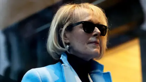 Getty Images E Jean Carroll in court