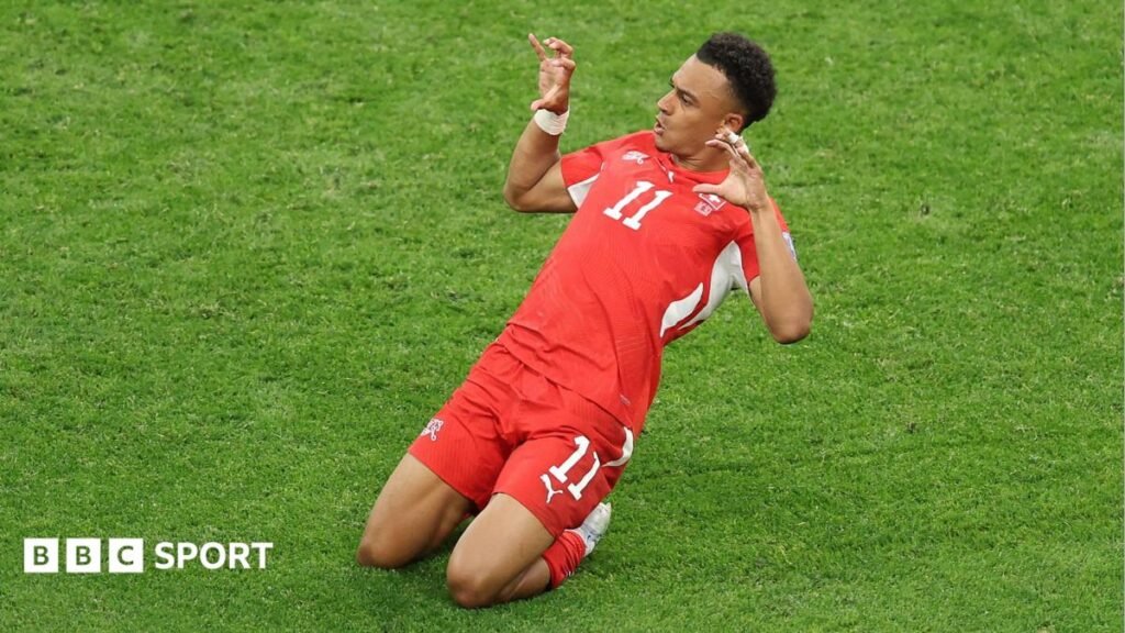 LIVESwitzerland play Algeria for place in World Cup last 16Follow live updates and match stats as Switzerland face Algeria in the Fifa World Cup last 16.
