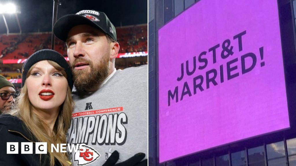 Dior dress, Adam Sandler and a man of honour: What we know about Taylor and Travis's weddingThe couple tied the knot in New York on Friday, after months of speculation about when, where and how it would happen. 2 hrs agoCulture Dior dress, Adam Sandler and a man of honour: What we know about Taylor and Travis's weddingThe couple tied the knot in New York on Friday, after months of speculation about when, where and how it would happen. 2 hrs agoCulture