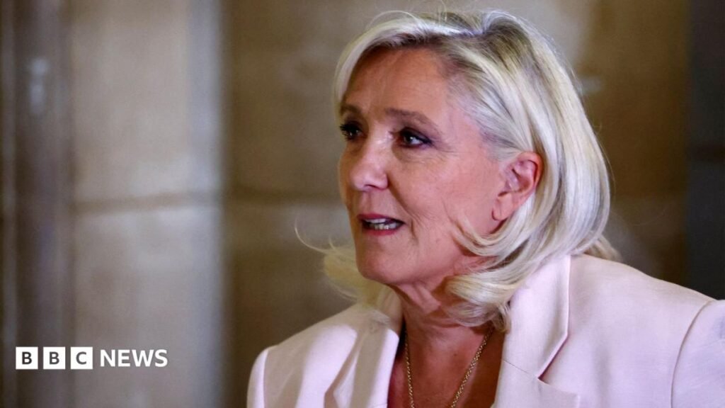 LIVEFrance's Le Pen to learn if she can run for 2027 presidency as appeal judges rule on convictionThe French hard-right leader was banned from standing for public office for five years after she was found guilty last year of embezzling EU funds. LIVEFrance's Le Pen to learn if she can run for 2027 presidency as appeal judges rule on convictionThe French hard-right leader was banned from standing for public office for five years after she was found guilty last year of embezzling EU funds.