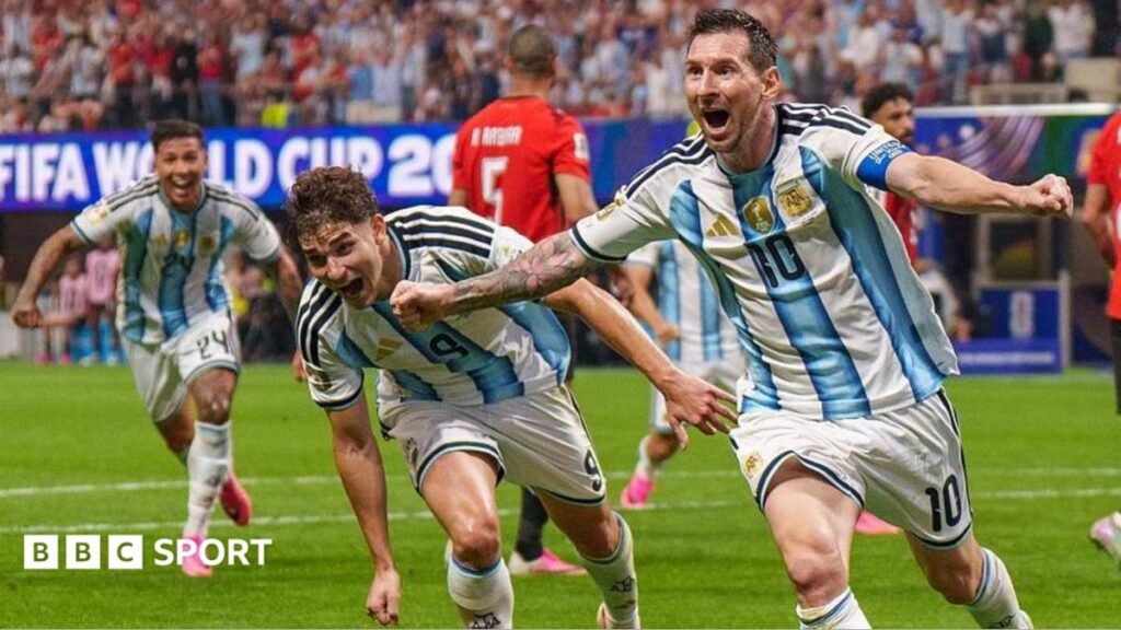 Are Argentina being treated favourably at World Cup?Egypt have alleged bias in favour of Argentina and favouritism towards their star player, Lionel Messi. Is this fair?7 hrs agoWorld Cup