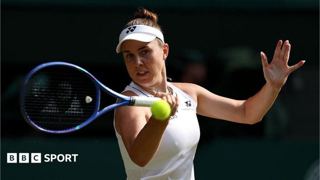LIVEWatch Wimbledon semi-finals: Kostyuk v Noskova after Muchova beats Gauff in thrillerWatch BBC TV coverage, listen to radio commentary and follow text updates of the women's singles semi-finals at Wimbledon 2026. LIVEWatch Wimbledon semi-finals: Kostyuk v Noskova after Muchova beats Gauff in thrillerWatch BBC TV coverage, listen to radio commentary and follow text updates of the women's singles semi-finals at Wimbledon 2026.