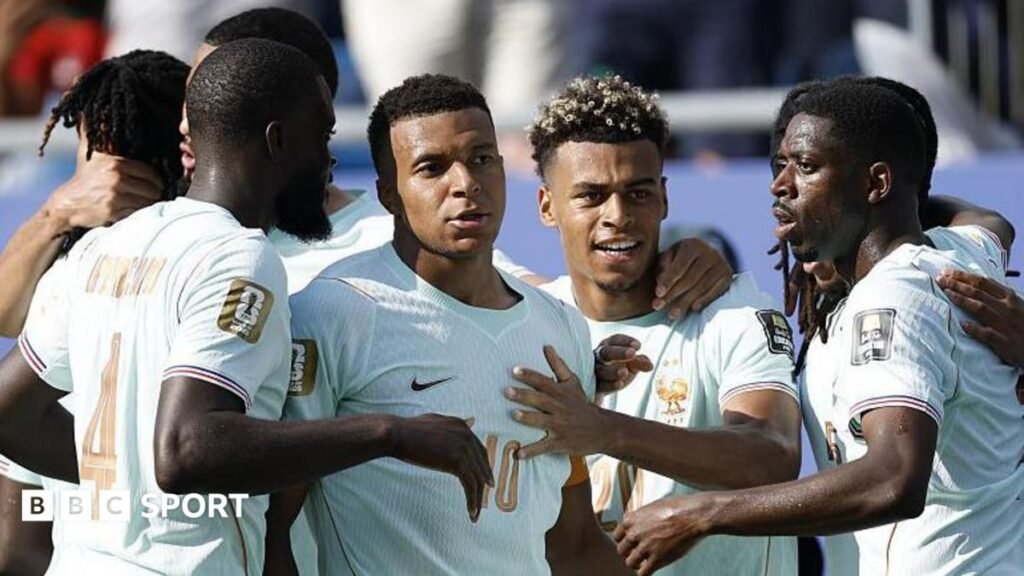 France cruise into semi-finals - could this be the best Les Bleus ever?World Cup winners in 1998 and 2018, France have created another special team and in beating Morocco showed why they are favourites to win the 2026 competition.5 hrs agoWorld Cup