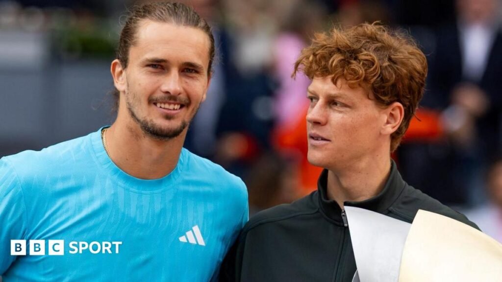 Champion Sinner wary of Zverev before Wimbledon finalRecent history suggests Jannik Sinner should be confident of retaining his Wimbledon title - but he is wary of French Open champion Alexander Zverev.3 hrs agoTennis