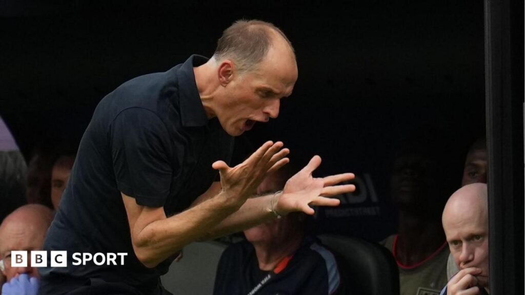 England manager 'not happy' with World Cup performance, so why do they keep winning?Football tactics correspondent Umir Irfan examines why England are still winning games despite Thomas Tuchel insisting performances are not good.2 hrs agoEngland Men