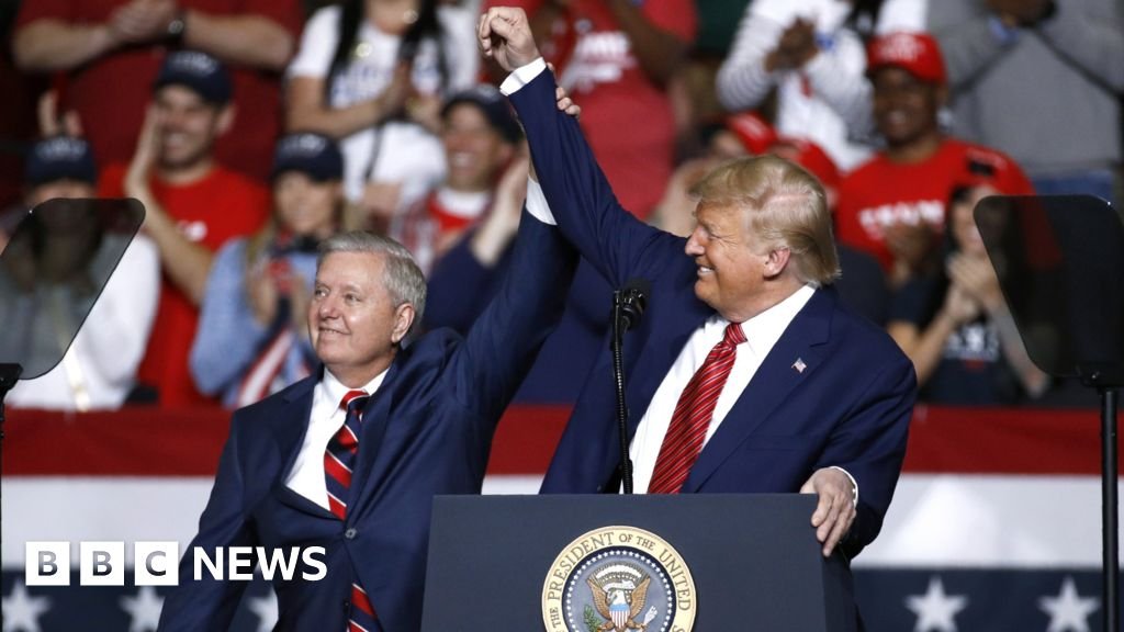 Anthony Zurcher: From Trump critic to ally, Lindsey Graham was a political survivor of the Maga eraThe senator's career was marked by a willingness to adapt to America's dramatically changing political climate, writes the BBC's North America correspondent.2 hrs agoUS & Canada Anthony Zurcher: From Trump critic to ally, Lindsey Graham was a political survivor of the Maga eraThe senator's career was marked by a willingness to adapt to America's dramatically changing political climate, writes the BBC's North America correspondent.2 hrs agoUS & Canada
