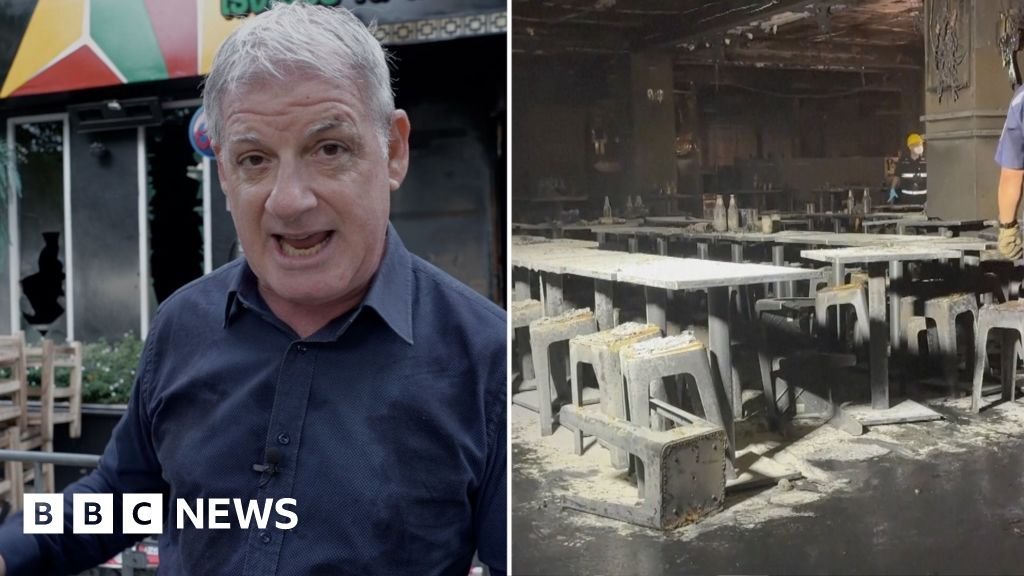 Watch: At the scene where Bangkok's deadly bar fire unfoldedThe BBC’s South East Asia correspondent visits the site where at least 27 people were killed during a bar fire in Thailand.2 hrs agoAsia Watch: At the scene where Bangkok's deadly bar fire unfoldedThe BBC’s South East Asia correspondent visits the site where at least 27 people were killed during a bar fire in Thailand.2 hrs agoAsia