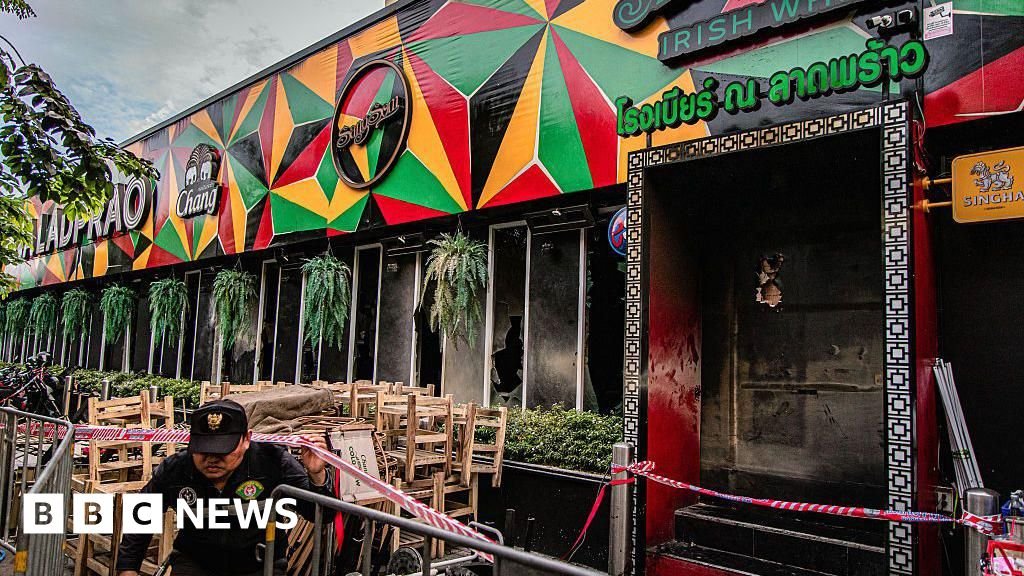 Death toll from Bangkok bar fire rises to 30 as police probe safety lapsesSurvivors and first reporters reported doors being locked and the lack of signage marking emergency exits.2 hrs agoAsia Death toll from Bangkok bar fire rises to 30 as police probe safety lapsesSurvivors and first reporters reported doors being locked and the lack of signage marking emergency exits.2 hrs agoAsia