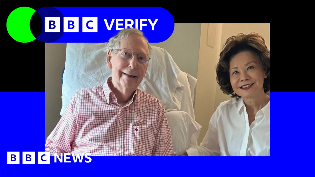 There's no evidence this Mitch McConnell rehab photo is AIThe 84-year-old Republican hasn't been seen in public for weeks and says he is recovering from a fall.7 hrs agoUS & Canada There's no evidence this Mitch McConnell rehab photo is AIThe 84-year-old Republican hasn't been seen in public for weeks and says he is recovering from a fall.7 hrs agoUS & Canada