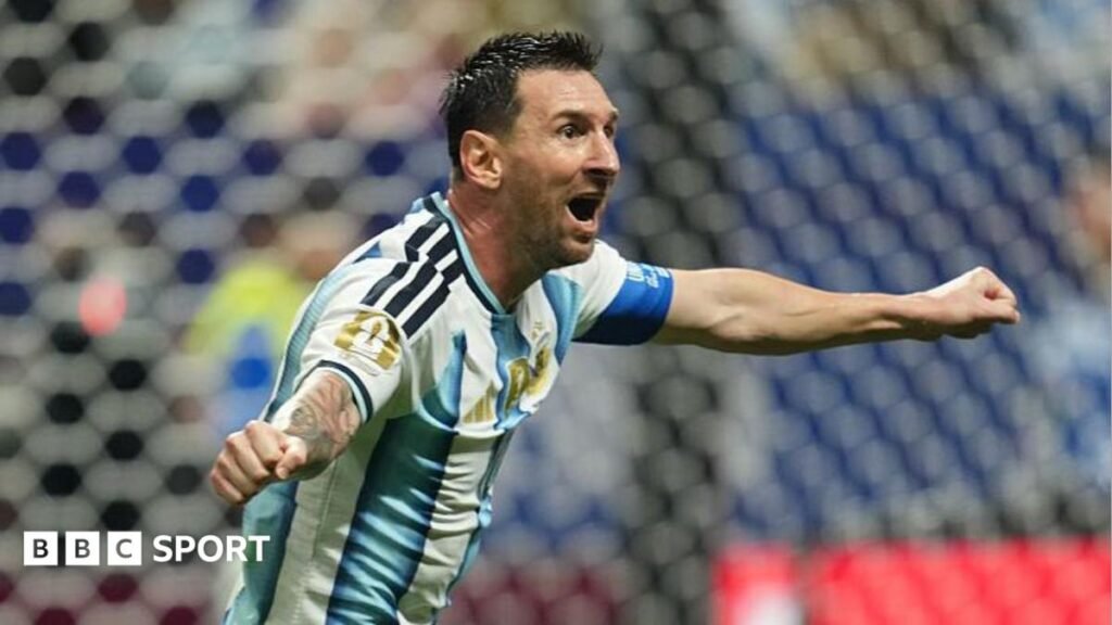 Messi on the brink of history – will it be his last World Cup game?Argentina captain Lionel Messi will play his 34th World Cup match in Sunday's final, but will it be his last appearance?2 hrs agoWorld Cup Messi on the brink of history - will it be his last World Cup game?Argentina captain Lionel Messi will play his 34th World Cup match in Sunday's final, but will it be his last appearance?2 hrs agoWorld Cup