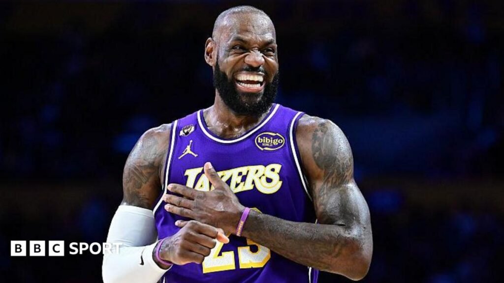 NBA superstar LeBron James to join Philadelphia 76ersBasketball superstar LeBron James announces he will join the Philadelphia 76ers for what he says will be his final contract in the NBA.3 hrs agoBasketball