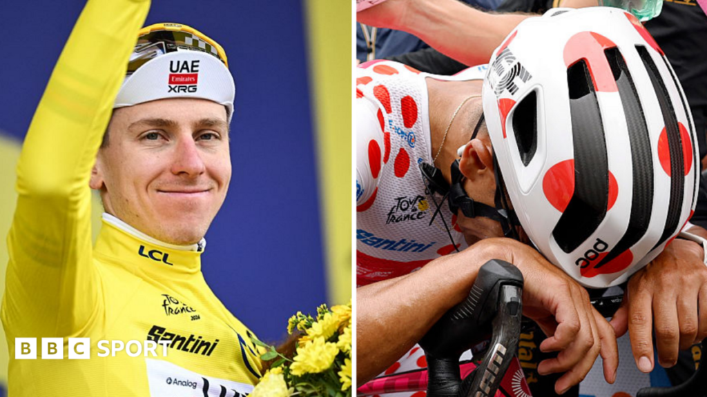 Pogacar set to equal Tour record as Carapaz wins stageTadej Pogacar is set to win a record-equalling fifth Tour de France after Ecuador's Richard Carapaz takes a dramatic stage 20 to Alpe d'Huez.3 hrs agoCycling