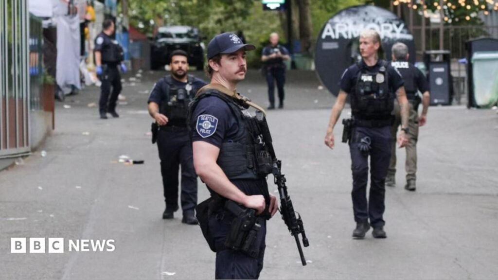 LIVEMultiple victims in shooting at Seattle Center, police sayPolice have urged people to avoid the area. LIVEMultiple victims in shooting at Seattle Center, police sayPolice have urged people to avoid the area.