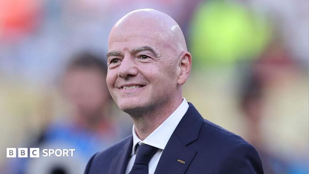 Infantino tells Fifa critics to 'meditate, pray or watch football'Fifa president Gianni Infantino tells critics to "meditate, pray or watch a football match" instead of "spreading hate and false rumours" about him and the World Cup.52 mins agoWorld Cup