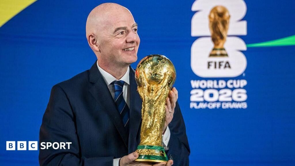 Fifa offers $40m if nations back controversial planFifa has set a deadline of 19 September for member associations to access cash as FA voice disapproval of world governing body's funding plan before emergency Uefa meeting.33 mins agoWorld Cup