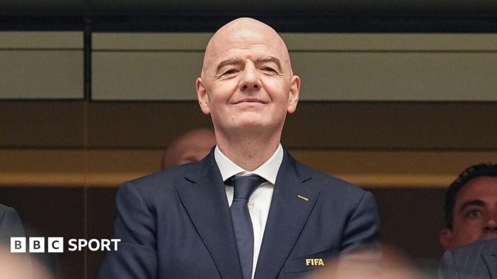 Is World Cup sell-off plan a step too far by Infantino?BBC Sport explores why Fifa president Gianni Infantino feels powerful enough to sell off stakes in the World Cup - and what the consequences could be.6 hrs agoWorld Cup