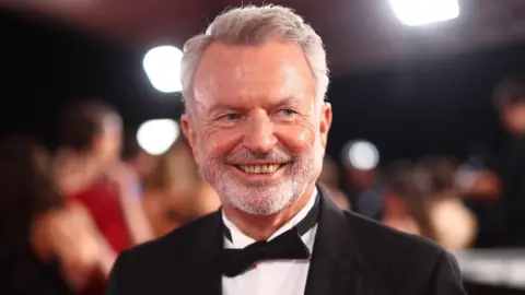 Getty Images Sam Neill attends the 2025 AACTA Awards Presented By Foxtel Group at HOTA (Home of the Arts) on February 07, 2025 in Gold Coast, Australia.
