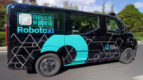 BBC WeRide Robotaxi in Beijing