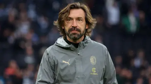 Getty Images A headshot of Andrea Pirlo