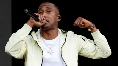 Getty Images Yung Filly performs at Parklife Festival at Heaton Park on June 11, 2022 in Manchester, England.