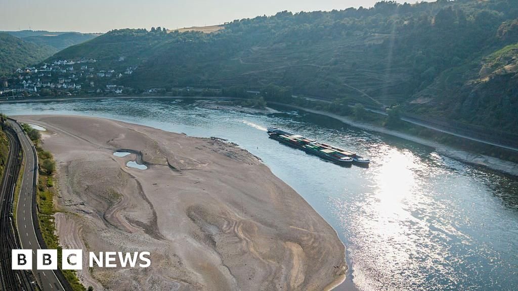 Rhine falls to record low levels as drought strains Europe's riversLow water levels in the Rhine, Danube and Po have curtailed the transport of goods and reduced electricity output.17 mins agoEurope Rhine falls to record low levels as drought strains Europe's riversLow water levels in the Rhine, Danube and Po have curtailed the transport of goods and reduced electricity output.17 mins agoEurope