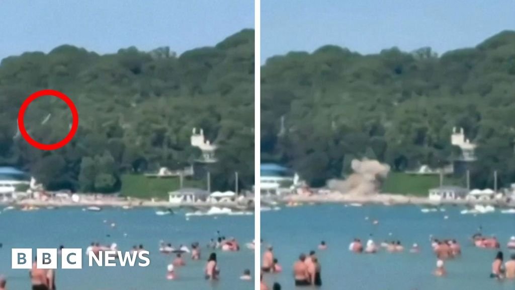 Russia says seven killed and 40 injured by Ukrainian drone hitting busy beachThree children were killed when the drone crashed at a popular resort on the Black Sea.58 mins agoEurope Russia says seven killed and 40 injured by Ukrainian drone hitting busy beachThree children were killed when the drone crashed at a popular resort on the Black Sea.58 mins agoEurope