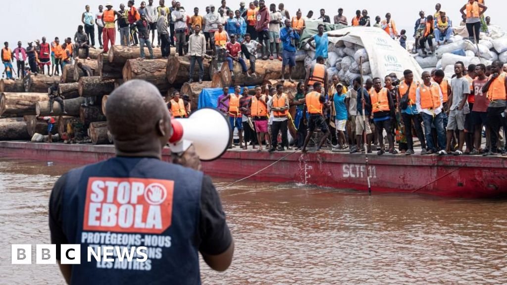 DR Congo river boat under quarantine for Ebola after five deathsThe health minister says all the passengers are being screened as a precautionary measure.4 hrs agoAfrica DR Congo river boat under quarantine for Ebola after five deathsThe health minister says all the passengers are being screened as a precautionary measure.4 hrs agoAfrica