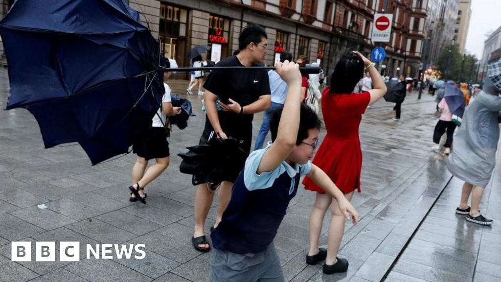 China evacuates one million from homes as massive storm arrivesTyphoon Dolphin made landfall on Sunday evening, affecting Shanghai and other parts of eastern China.45 mins agoAsia China evacuates one million from homes as massive storm arrivesTyphoon Dolphin made landfall on Sunday evening, affecting Shanghai and other parts of eastern China.45 mins agoAsia