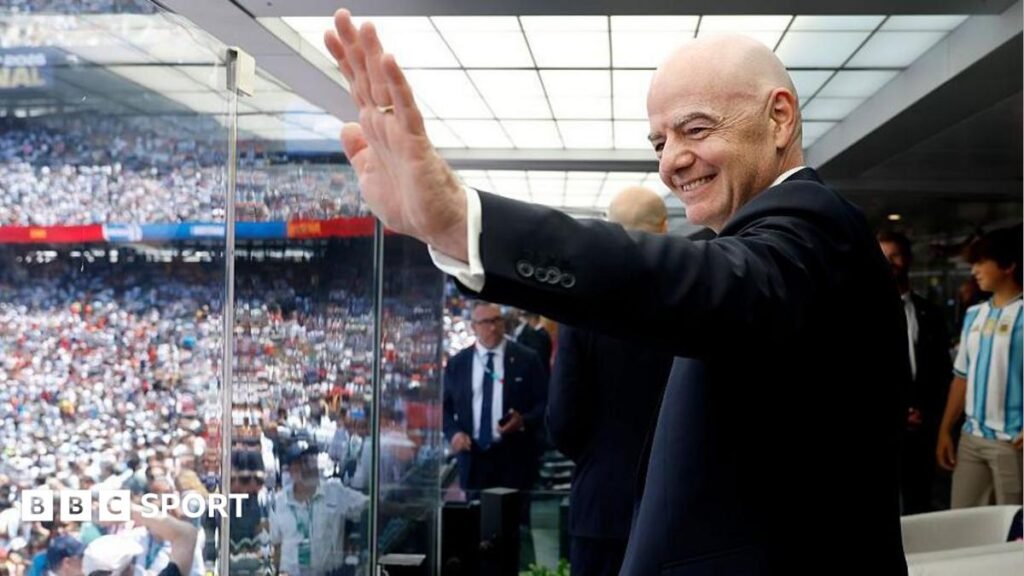 Infantino broke trust 'through deception', confederation presidents sayFifa has been accused of breaking trust "through deception" in an open letter issued by Uefa, Concacaf and the Asian Football Confederation.51 mins agoFootball Infantino broke trust 'through deception', confederation presidents sayFifa has been accused of breaking trust "through deception" in an open letter issued by Uefa, Concacaf and the Asian Football Confederation.51 mins agoFootball