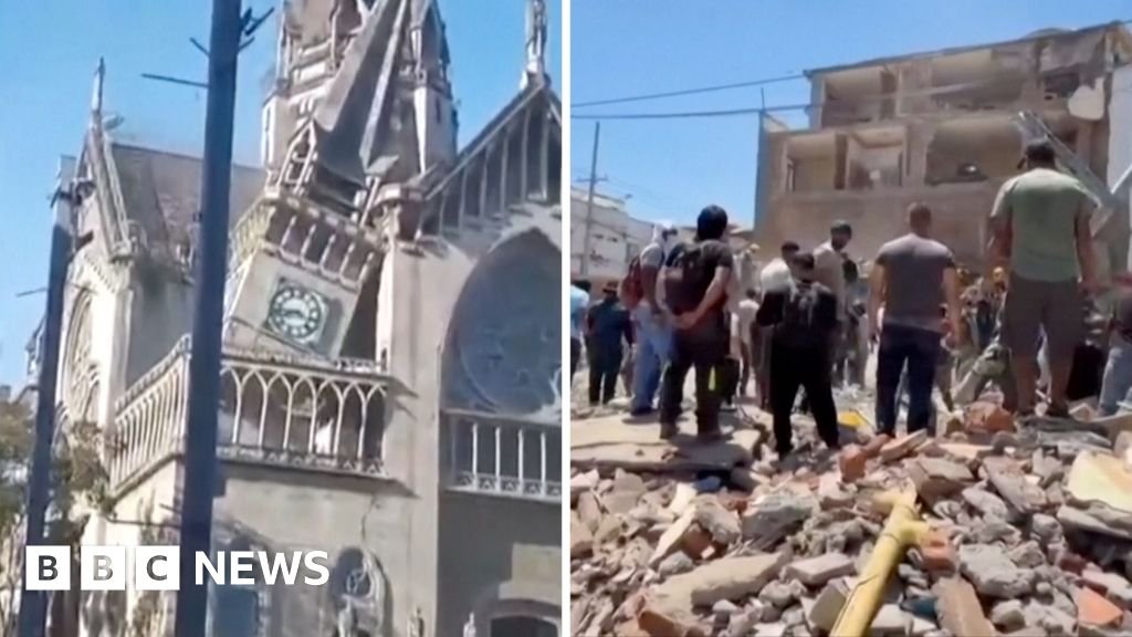 Watch: Moment powerful earthquake shakes Colombia and crumbles buildingsAt least 111 people have been killed and dozens more injured after the 7.4 temblor hit the western part of the country, according to local officials.1 hr agoLatin America Watch: Moment powerful earthquake shakes Colombia and crumbles buildingsAt least 111 people have been killed and dozens more injured after the 7.4 temblor hit the western part of the country, according to local officials.1 hr agoLatin America
